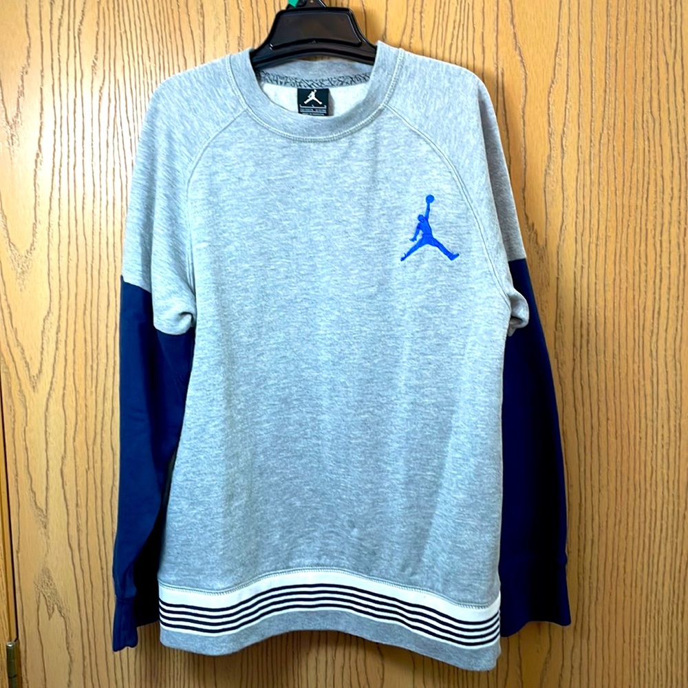 Nike Jordan Boys Crew Sweatshirt Sz L